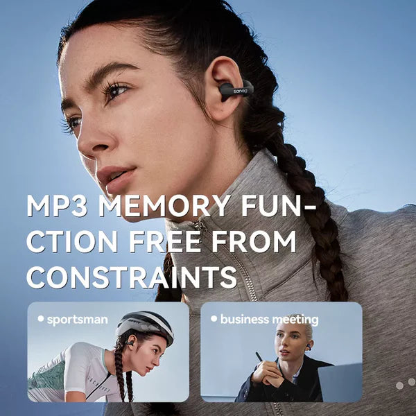 Sanag Z62S Ear Clip Wireless Bluetooth Smart Air Conduction / Black Sanag Z62S Ear Clip Wireless Bluetooth Smart Air Conduction / Black